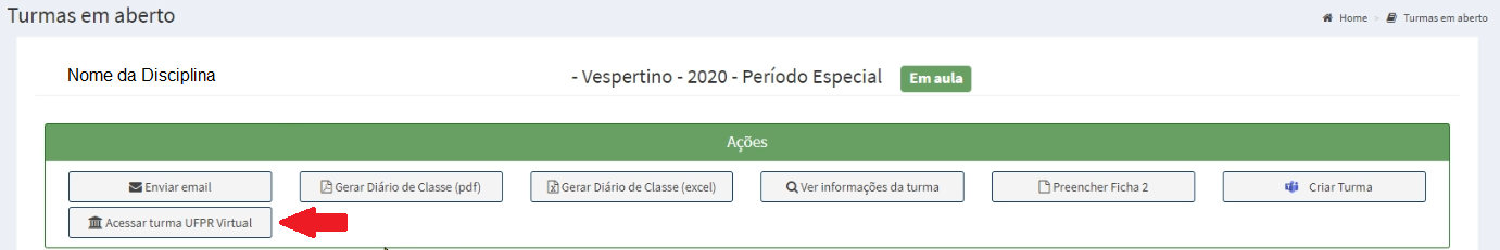 Criar o espaço